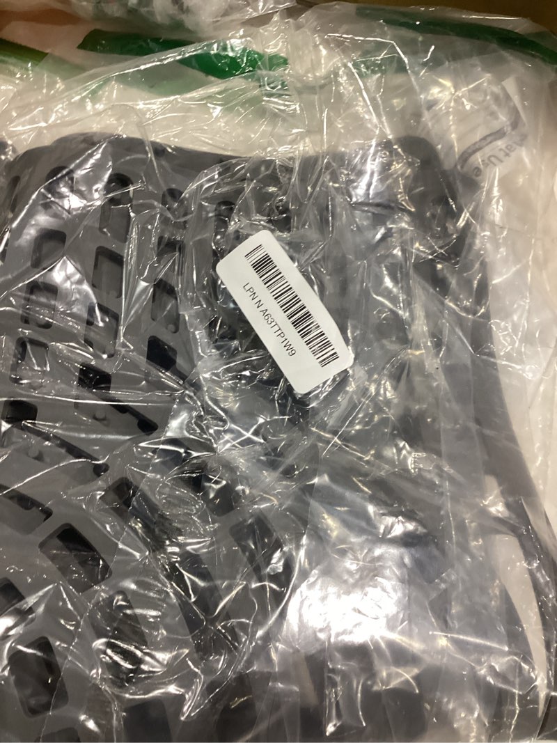 Condition photo showing Good Condition for Silicone Sink Protector 19"x13" Rear Drain Hole, Heat Resistant Non-slip Dishwasher Suitable, Sink Mat for Bottom of Farmhouse Kitchen Stainless Steel Sinks(Grey) 19x13 rear