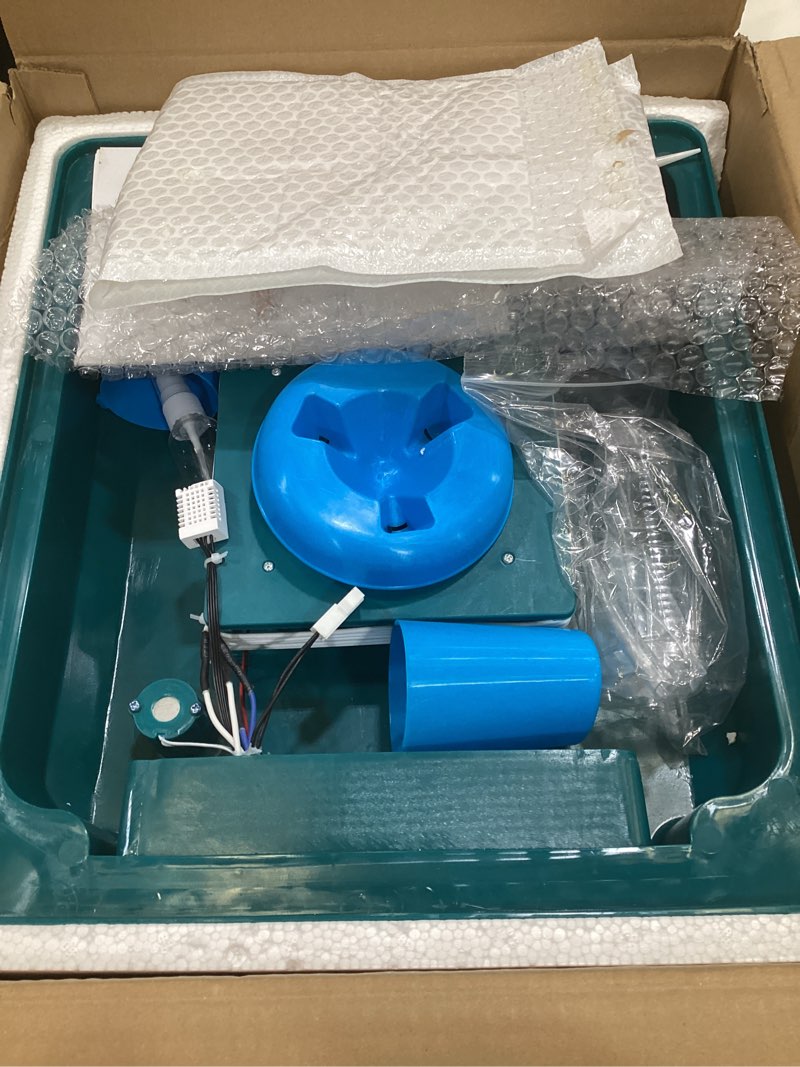 Condition photo showing As Is for coinceptus 36 eggs incubators for hatching eggs,egg incubator with 4 automatic incubate mode,chicken incubator with automatic egg turning humidity monitoring,poultry egg incubator with egg candle