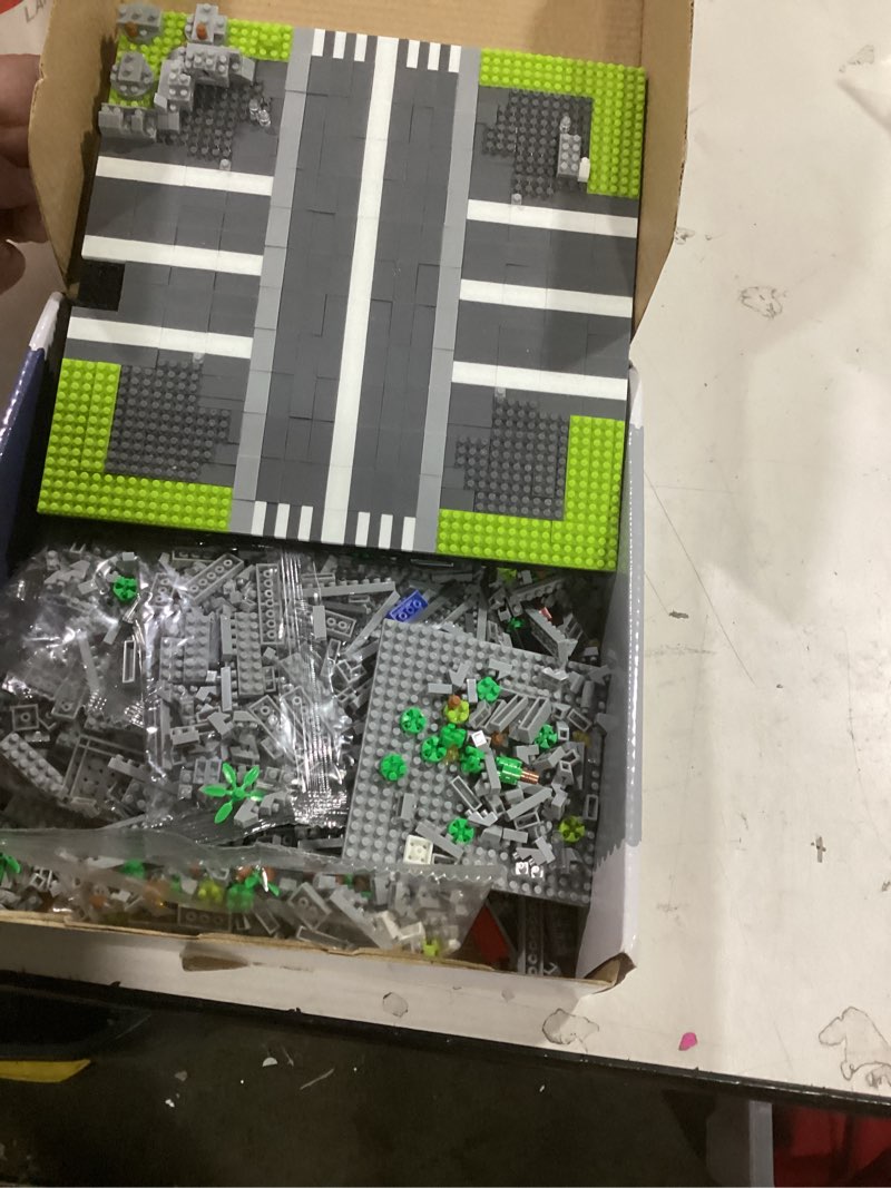 Condition photo showing As Is for Paris Eiffel Tower World Famous Architectural Model Micro Building Blocks Set 3350 Pieces 3D Puzzle Toys Gifts for Kid and Adult