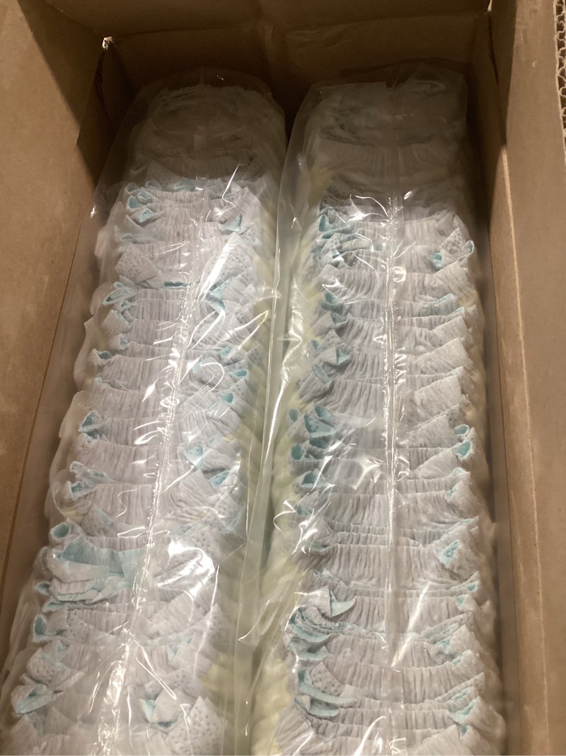 Condition photo showing New/Like New for Pampers Swaddlers Diapers, Size 1 (8-14 lbs), 198 Count, Absorbent, Keeps Baby Dry and Comfortable, Skin Safe Disposable Baby Diaper (Packaging May Vary)