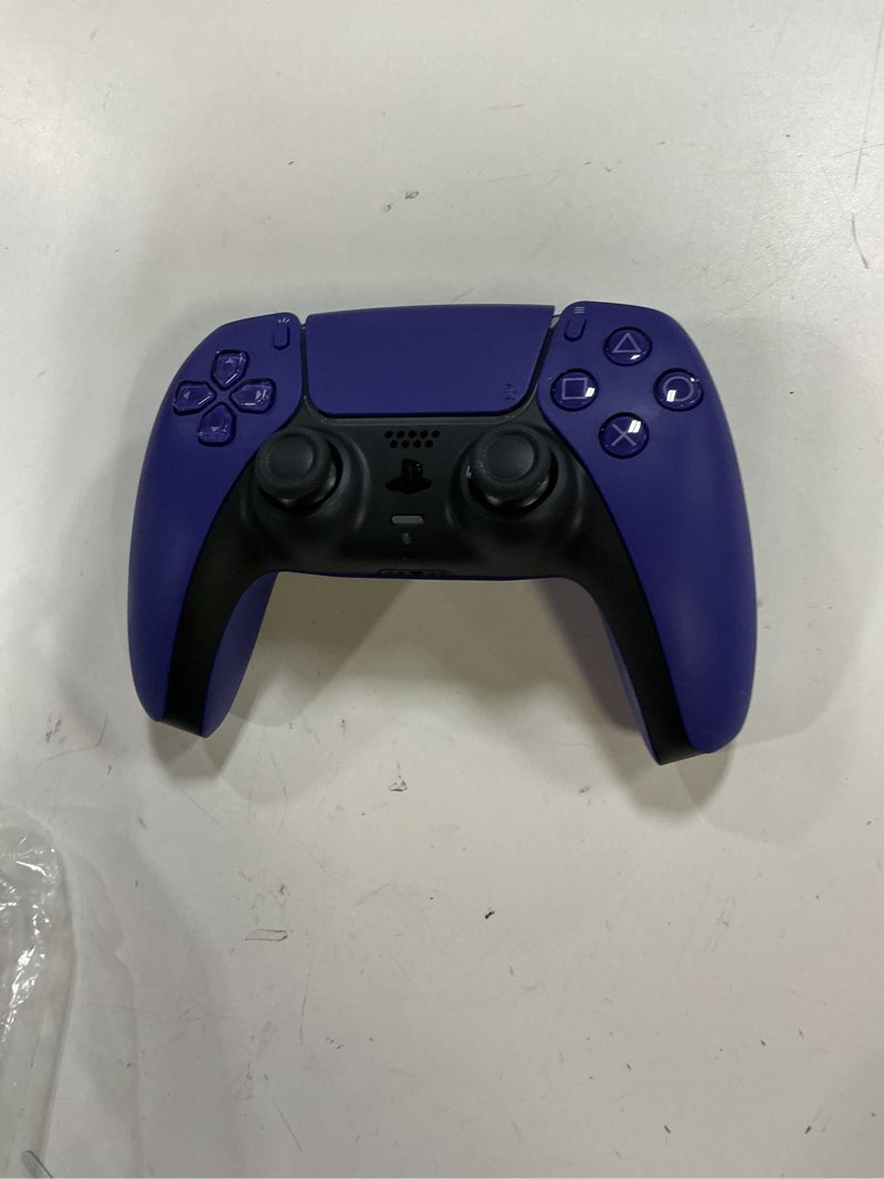 Condition photo showing Good Condition for ( missing cable) playstation dualsense™ wireless controller – galactic purple - for ps5, pc, mac & mobile