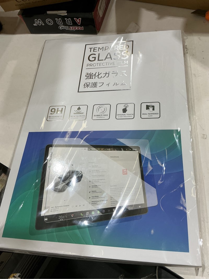 Condition photo showing New/Like New for 2 set of mini cooper screen protector 2025 tempered glass fit for 2025~2026 mini cooper & countryman f60 & aceman 9.4 inch oled display touchscreen 2025 minicooper accessories 2026