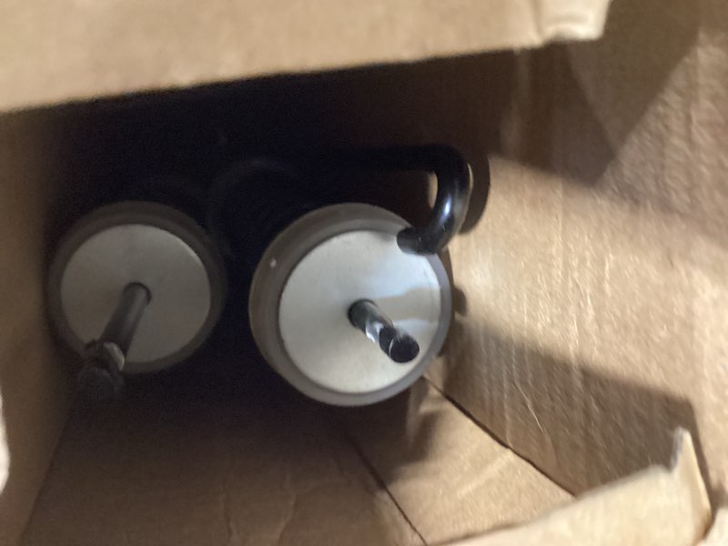 Condition photo showing As Is for washer suspension rod kit compatible with admiral atw4676bq1 atw4676bq0 atw4516hw0, maytag mvwc200bw0 mvwc200bw1 mvwc215ew1 mvwc300bw0 mvwc300bw1