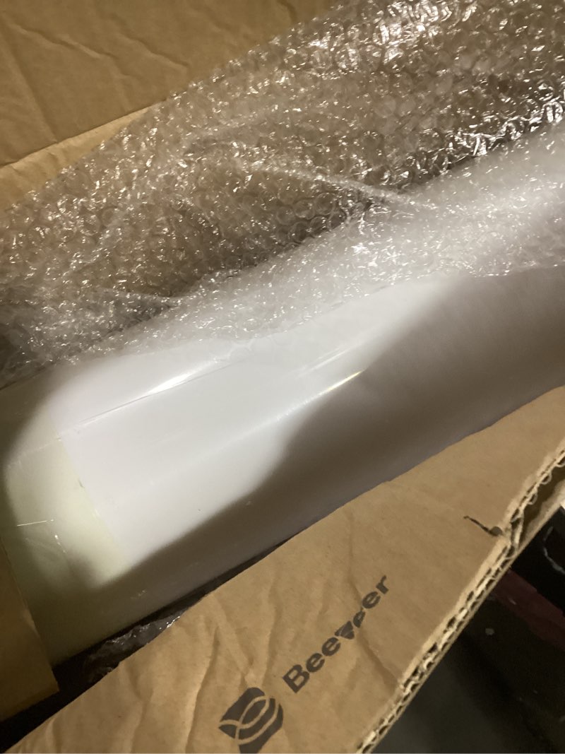 Condition photo showing Good Condition for Polycarbonate Clear Plastic Sheet 1 Pcs 48" x 192" Flexible Sheet Panels with UV Coating on Both Sides for Crafts DIY Window Replacement Panes 48 x 192 Inch Clear 1