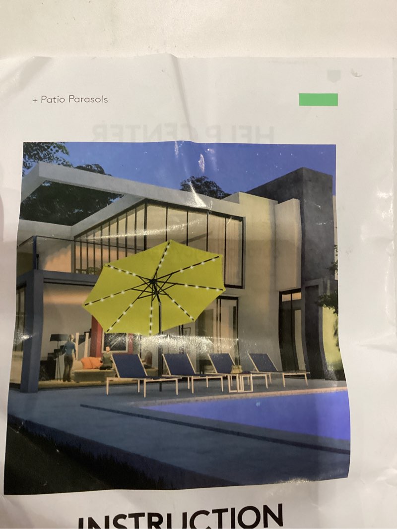 Patio parasols