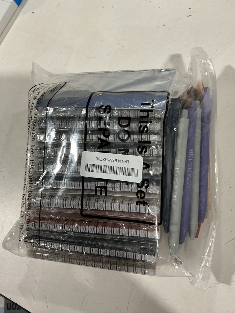 Condition photo showing Good Condition for resurhang 20 set difference maker gift notebook employee appreciation gift, inspirational a6 journal with ballpoint pens for teacher coworker team (pastel color) 20 pastel color