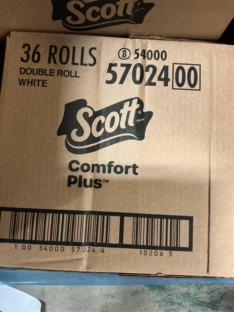 Condition photo showing New/Like New for scott comfortplus 1-ply toilet paper - 36 rolls