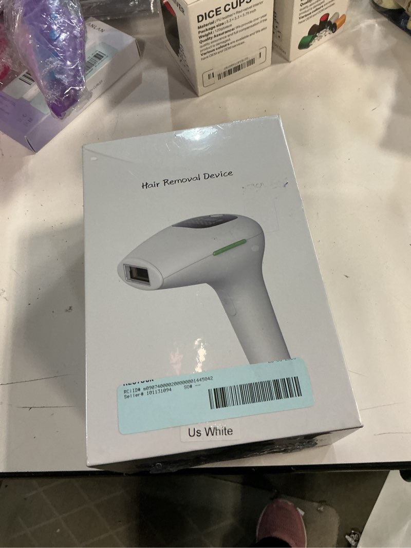 Condition photo showing New/Like New for ipl home use hair removal device, hair removal system for woman & man on bikini