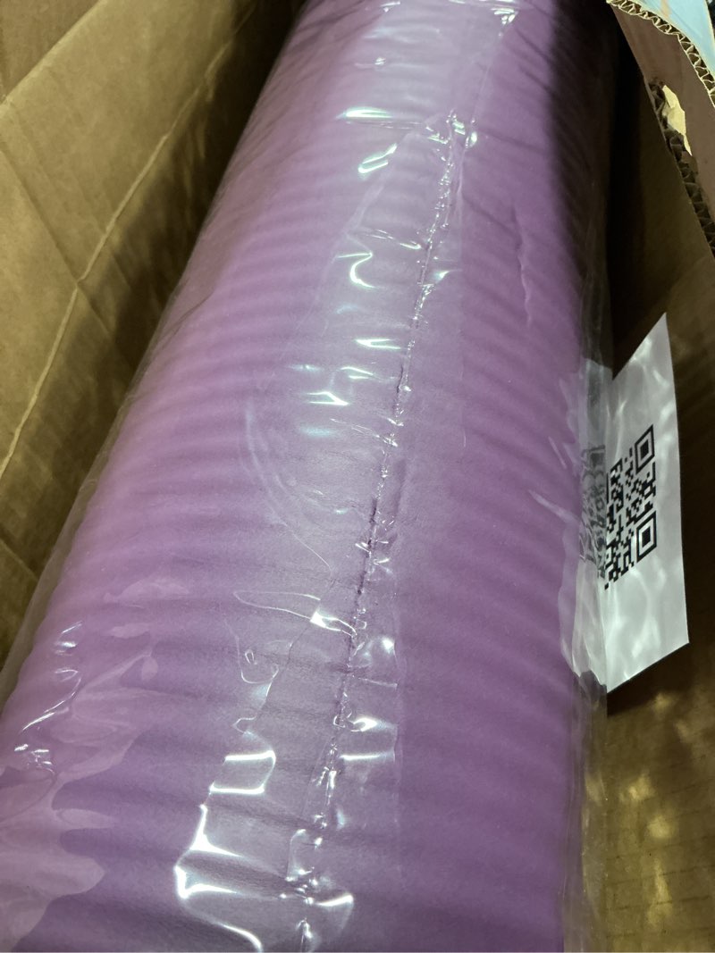 Condition photo showing As Is for Fitvids 1/2-Inch Thick High Density Foam Exercise Yoga Mat with Carrying Strap, For Cushioning The B