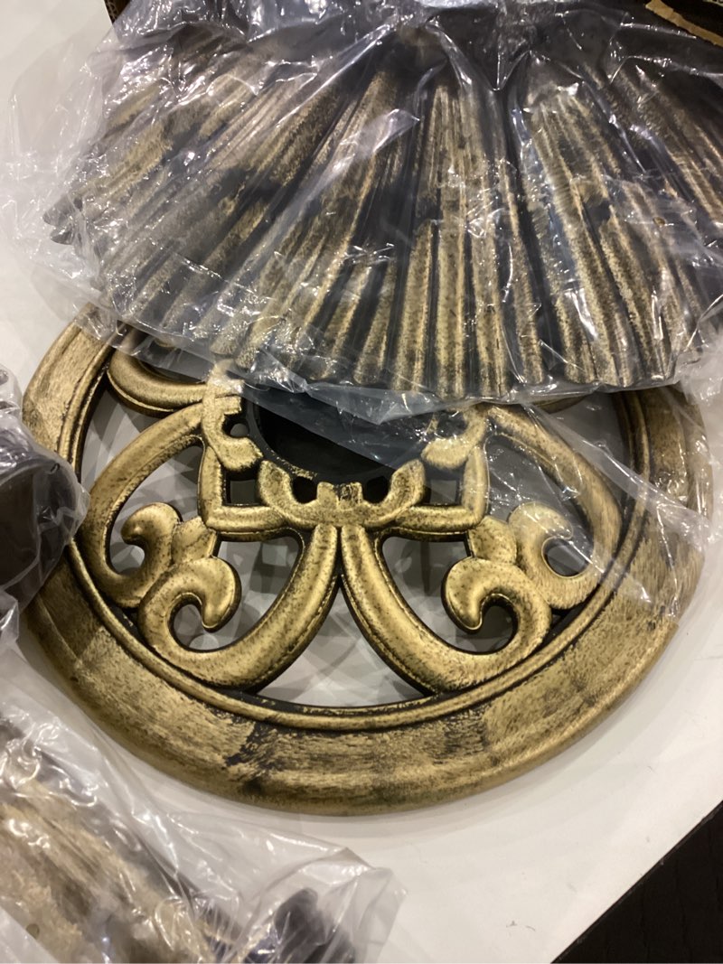 32inch Antique Bird Bath Outside Garden Weather Resistant Polyresin Backyard Expressions 