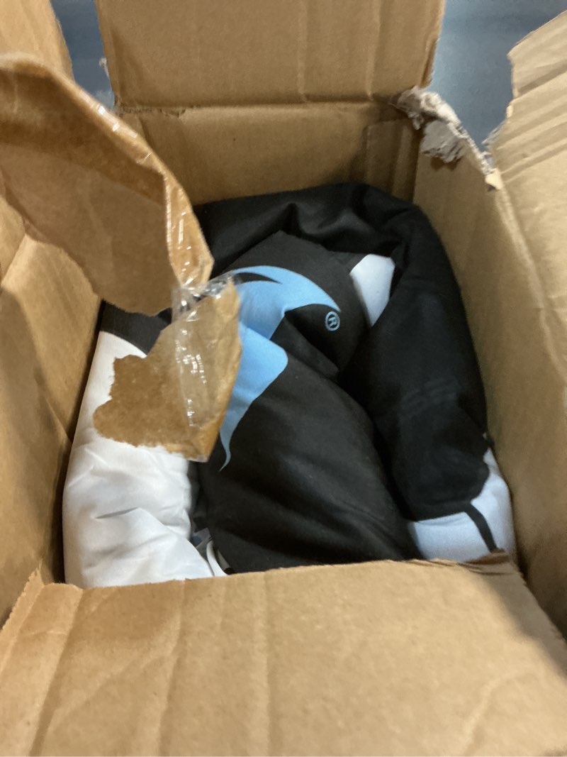 Condition photo showing New/Like New for jay franco kids comforter set includes sheets and pillow cover - soft and cozy bed set for stylish room décor, white - messi, 5 piece twin white - messi 5 piece twin