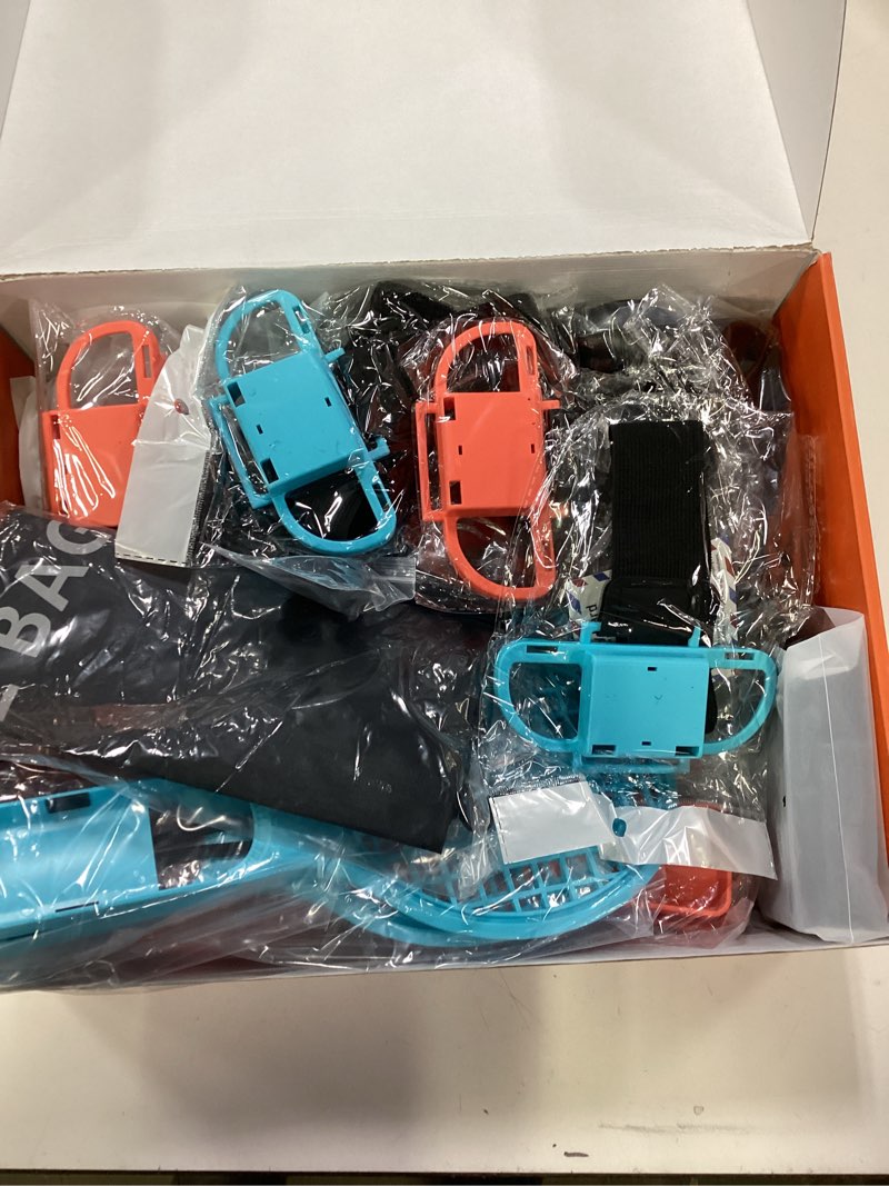 Condition photo showing New/Like New for Larstylee 22 in 1 Switch 2 Sports Accessories Bundle Pack for Nintendo Switch 2, Switch 2 Sports Games Family Party Kit with Carry Bag & 24 Game Card Case 22 in 1 NS2 Accessories Black