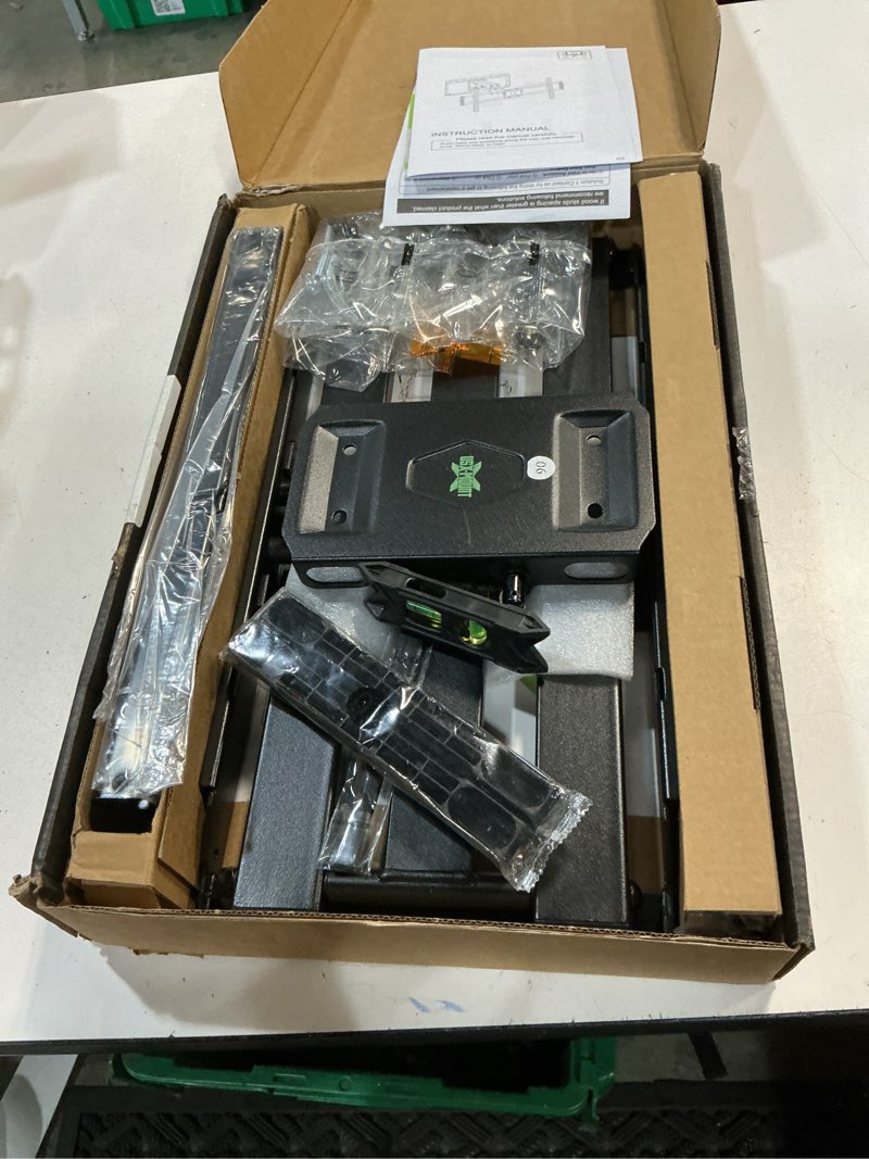 Condition photo showing New/Like New for usx mount full motion tv wall mount for most 42-90 inch flat screen/led/4k, tv mount bracket dual swivel articulating tilt 6 arms, max 16" wood studs, vesa 600x400mm, holds up to 132lbs