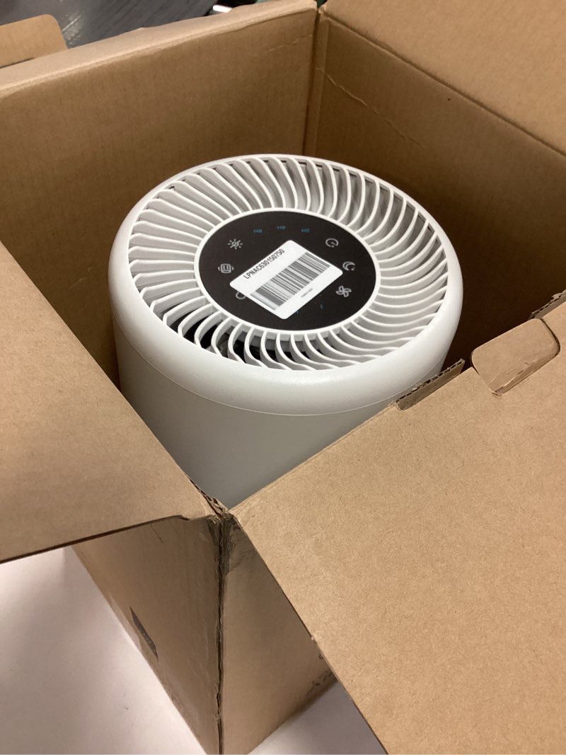 Condition photo showing Good Condition for LEVOIT Air Purifier for Home Allergies Pet Hair in Bedroom, Covers Up to 1073 ft² by 56W High Torque Motor, AHAM VERIFIDE, 3-in-1 Filter with HEPA Sleep Mode, Remove Dust Smoke Odor, Core300-P, White