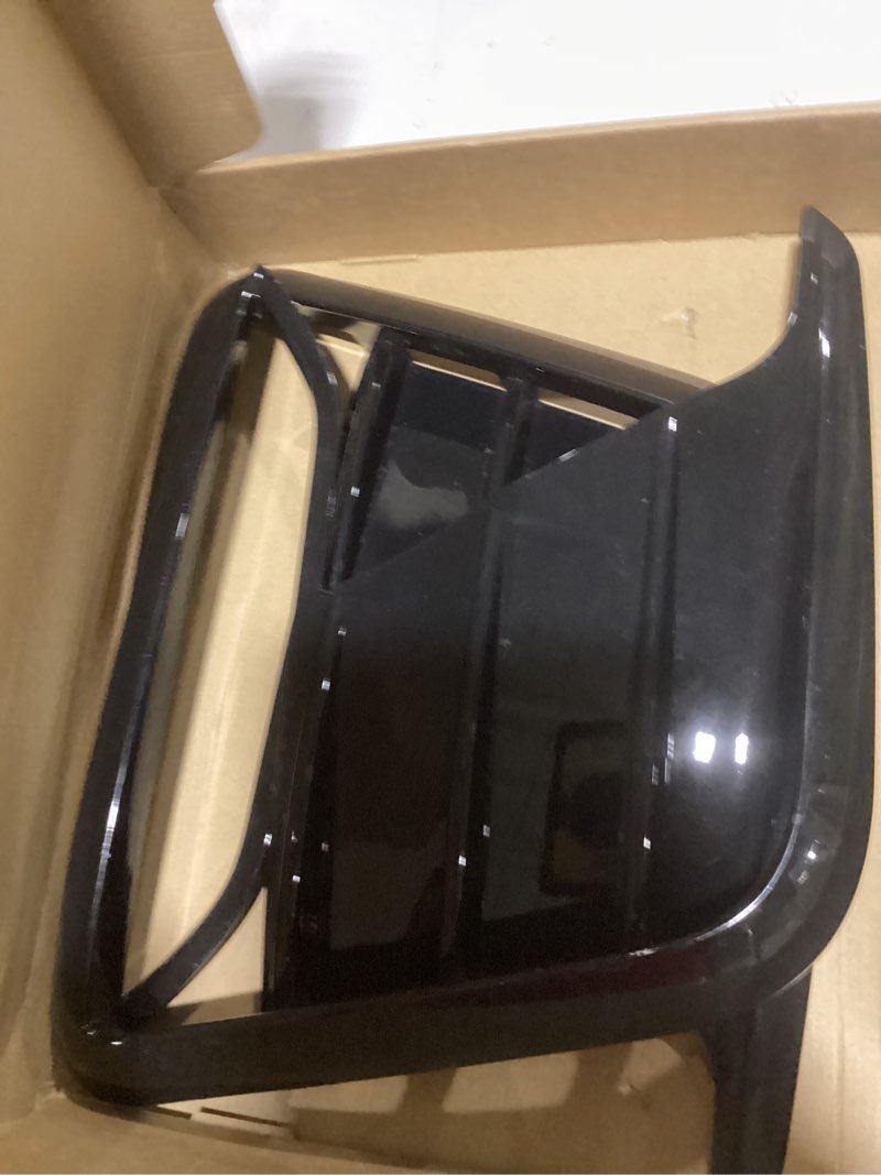 Condition photo showing Good Condition for yhcdsea for 2025 2026 tesla model y juniper front fog light cover trim eyebrow frame decorative accessories (juniper-glossy black)