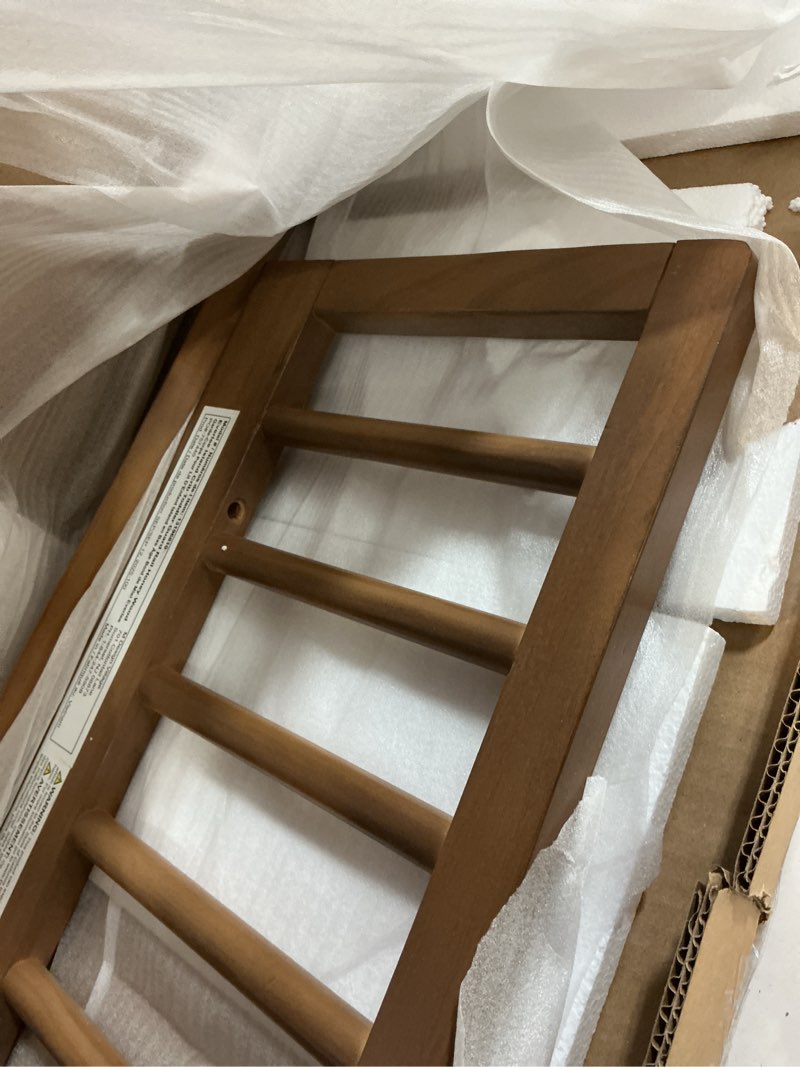 Condition photo showing Good Condition for soho baby everlee island crib to toddler bed guard rail conversion kit, honey wood