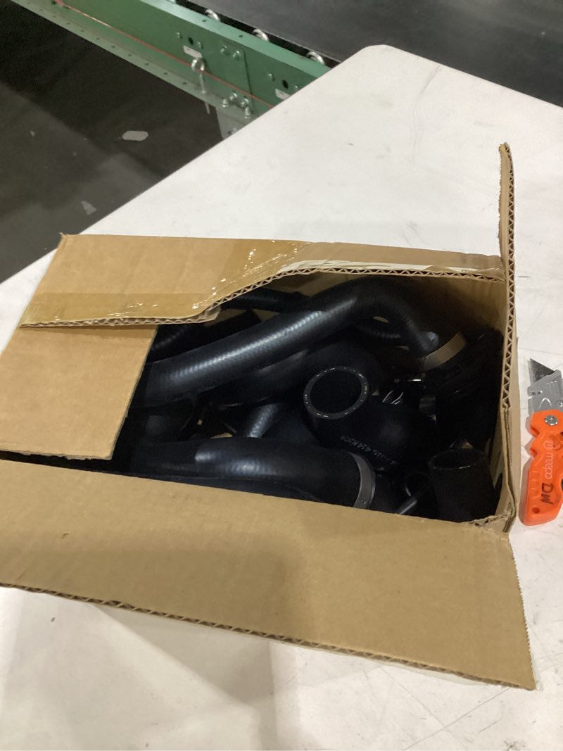 Condition photo showing As Is for (13pcs) coolant water pipe system kit for bmw 2006-2013 n51 128i 325i 328i 330i, radiator coolant water hoses replaces 11537516414 11537545890 17127618510 13621433077 17117524710, see fit!