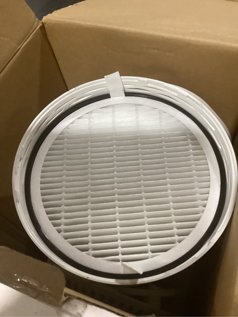 Condition photo showing As Is for LEVOIT Air Purifiers for Home, AHAM VERIFIDE, High-Efficiency Filter for Smoke, Dust, Pollen, and Odors in Bedroom, Office, or Nursery, Optional Night Light, Quiet Operation, LV-H132, White White LV-H132
