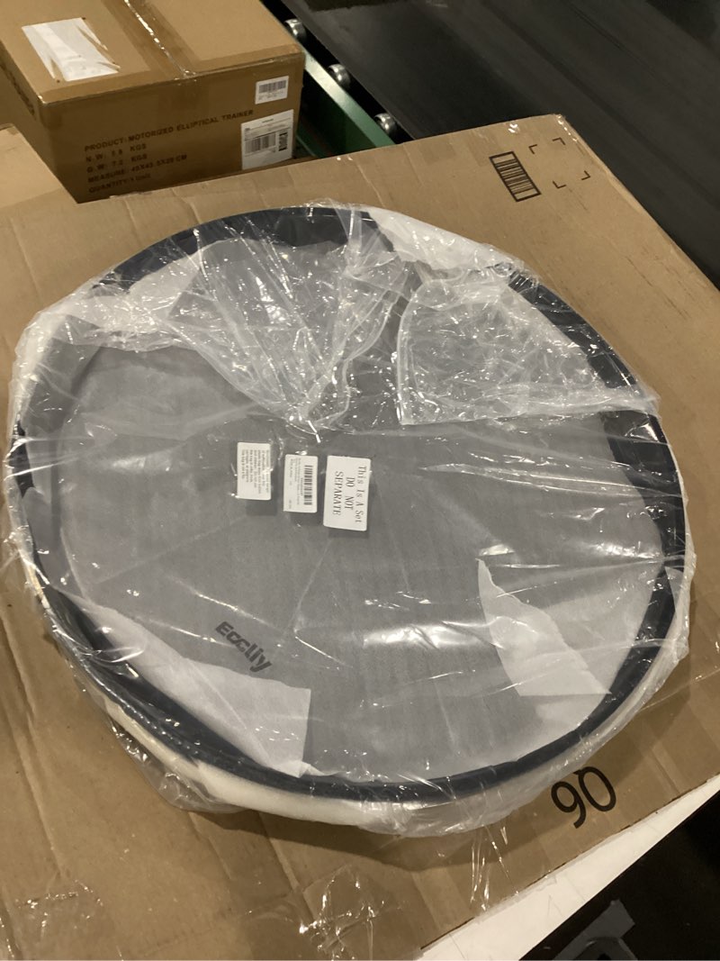 Condition photo showing Good Condition for eccliy 10 packs 25 inch plastic large plant saucers heavy duty planter trays jumbo flower pot saucers plastic water trays for indoors and outdoors