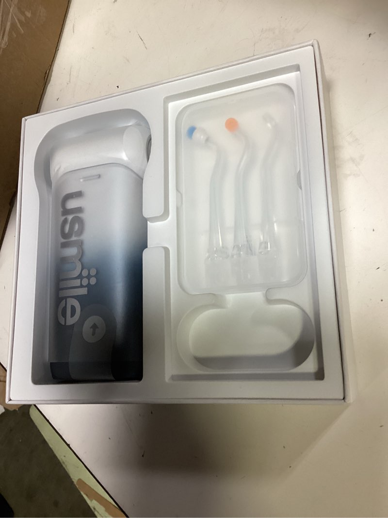 Condition photo showing Good Condition for usmile c10 portable water flosser – travel-friendly, 95-day battery, 4 modes, 360° nozzle, 180ml tank, ipx7 waterproof, dentist-recommended for braces, implants & sensitive gums (inkstone black)