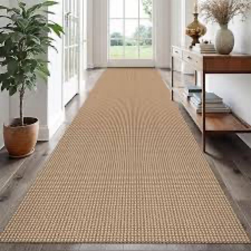 EARTHALL Runner Rug 3x16 Ft Washable Runners for Hallways Extra Long Woven Non Slip Entryway Runner 