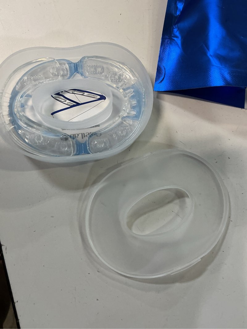 Condition photo showing As Is for quietlab pro anti-snoring mouthpiece - adjustable snoring mouth guard, orthodontist designed, no boiling required - bpa-free medical grade - designed for nighttime snoring control
