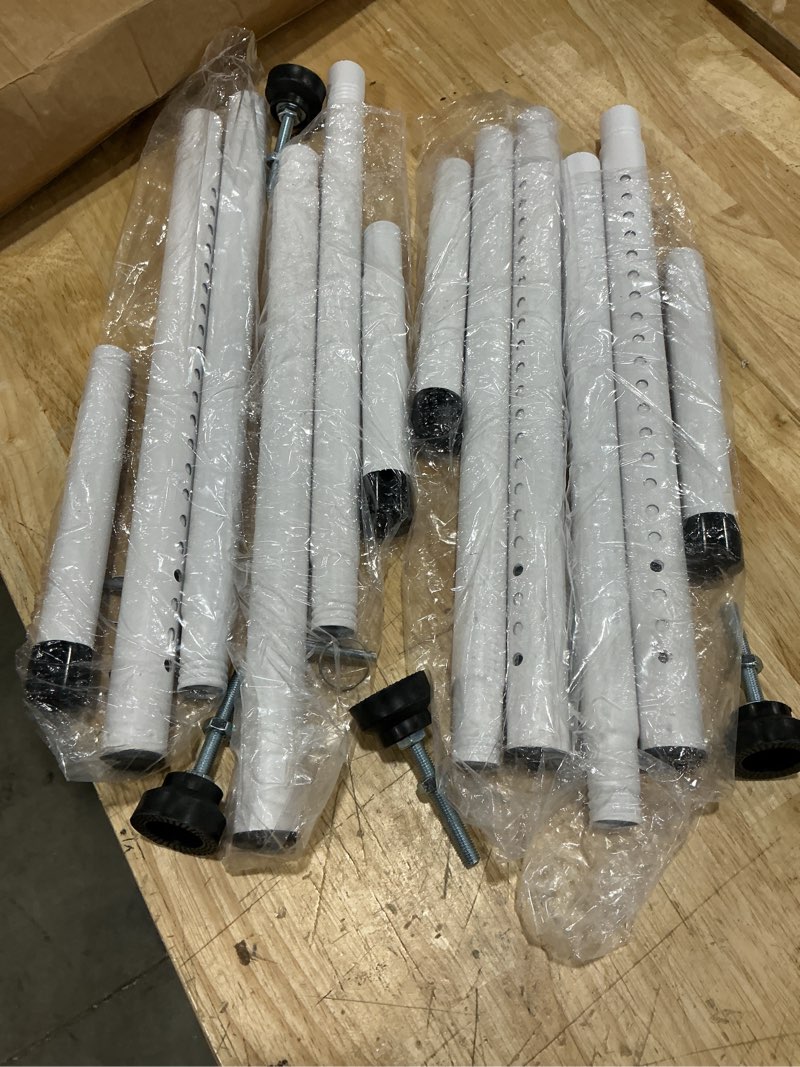 Condition photo showing Good Condition for bsbsbest window security bars inside adjustable 18 to 51 inch sliding door security bar interior white4 pack window locks security up and down window bars security extendable