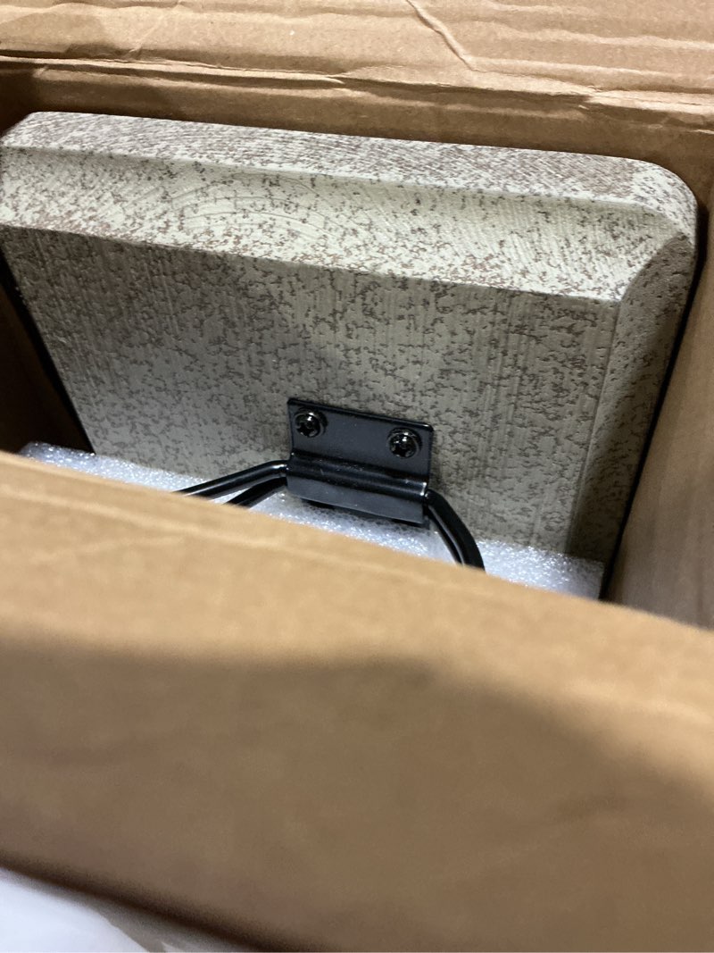 Condition photo showing Good Condition for HBCY Creations Weathered Rustic Coat Rack Wall Mount with 5 Hooks, Solid Pine Wood 24 inch Wall Hooks for Entryway, Mudroom, Hallway, Bathroom - Vintage Farmhouse Style Wall Mounted Towel Rack 24 Inch 1- Weathered