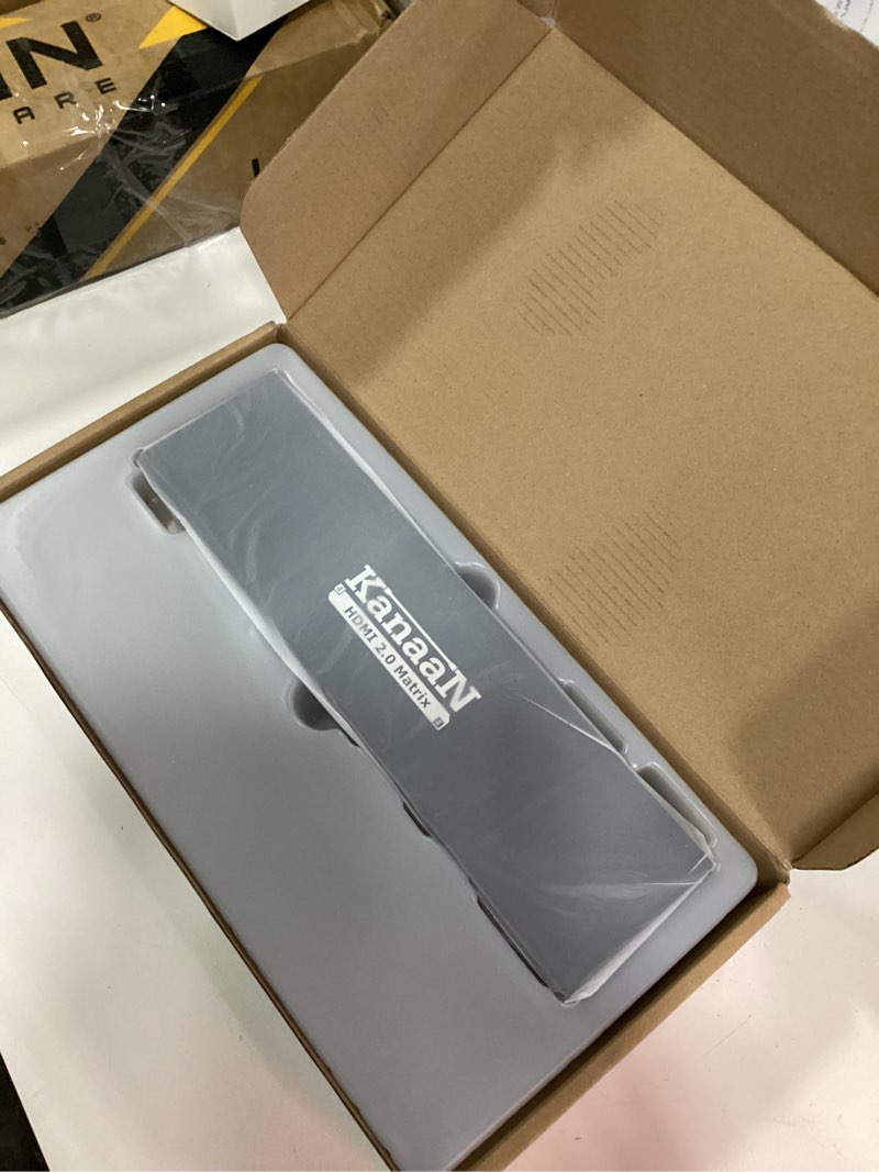 Condition photo showing Good Condition for kanaan hdmi matrix switch 4x4 hdmi
