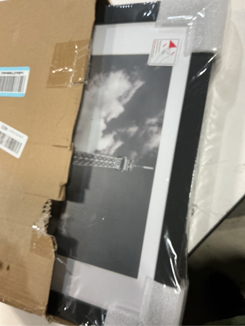 Condition photo showing Good Condition for house day 16x20 poster frame mdf wood and polished plexiglass 16 x 20 picture frame black for horizontal or vertical wall mounting 16x20 poster frames for large size picture 3 pack black 3pack 16x20