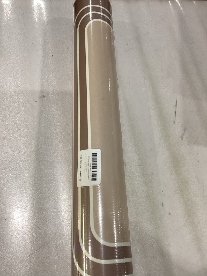 Condition photo showing New/Like New for Bath Mat, Bathroom Mat Non Slip, Washable Absorbent Quick Dry Bath Mats for Bathroom, Fits Under Door Bathroom Floor Bathtub Mat for Bath (Double Brown,17?x59?) Brown 16.9×59.1