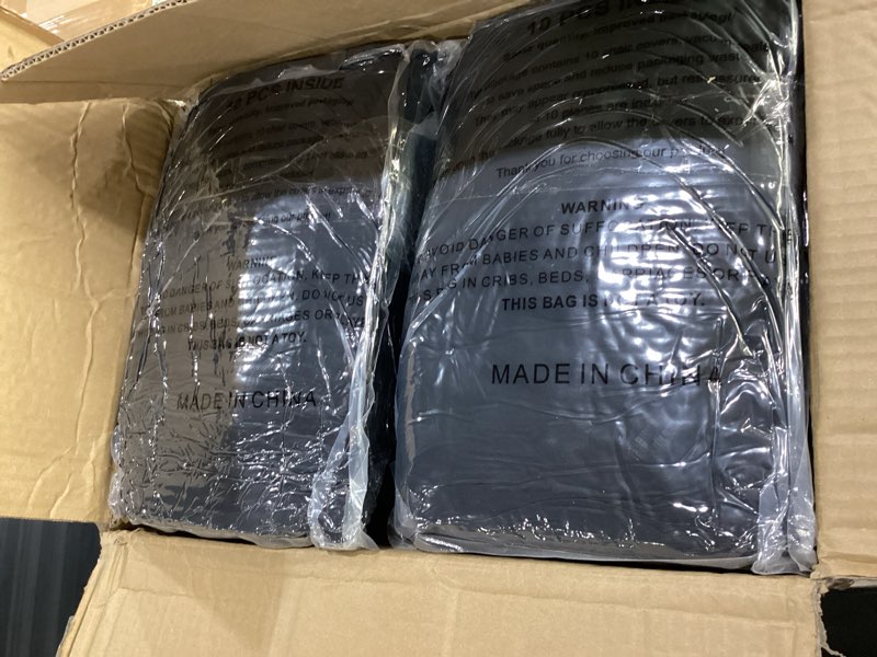 Condition photo showing Good Condition for stretch spandex chair covers - black 100 pcs, folding kitchen chairs cover, universal washable slipcovers protector, removable chair seat covers, for wedding party dining room banquet event black- folding chair covers 100pcs