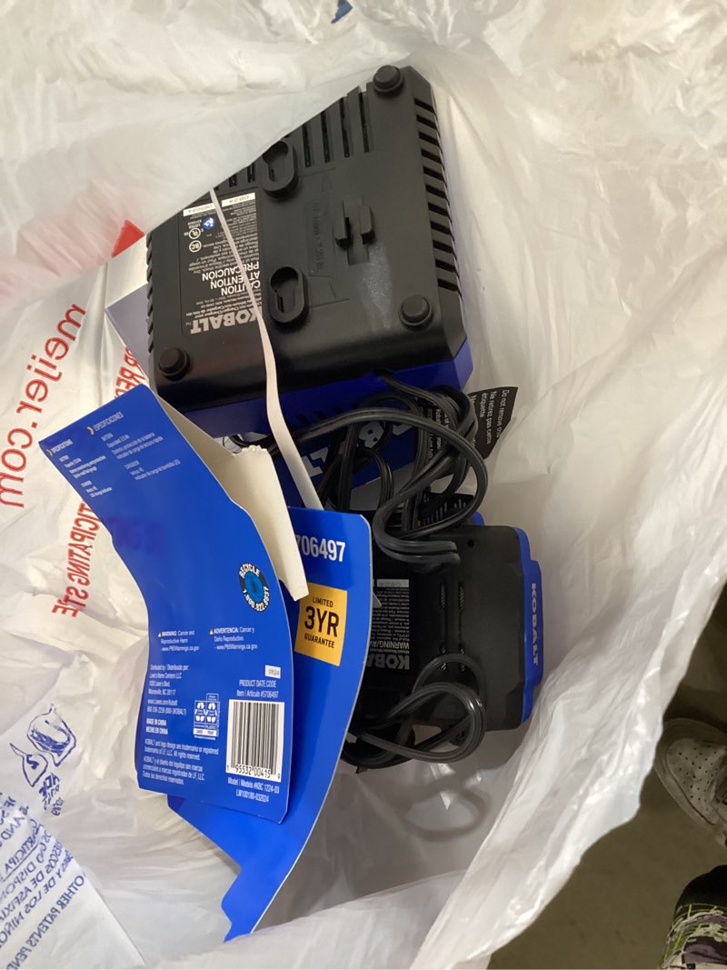 Condition photo showing Good Condition for kobalt 24 -volt 1 -pack lithium-ion ( 2 ah battery and charger )