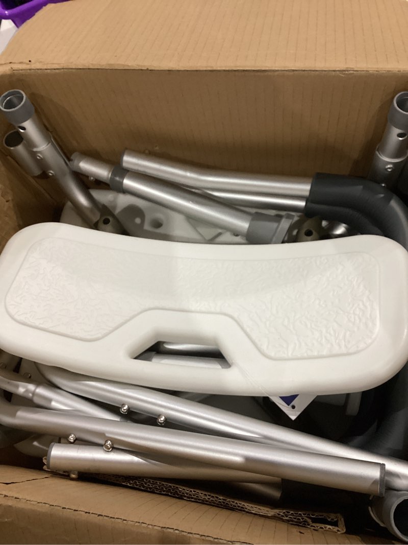 Condition photo showing Good Condition for Bath SafetyBenches/Stools Product Description: KD Bath Bench w/Back & Padded Arm,1/ea