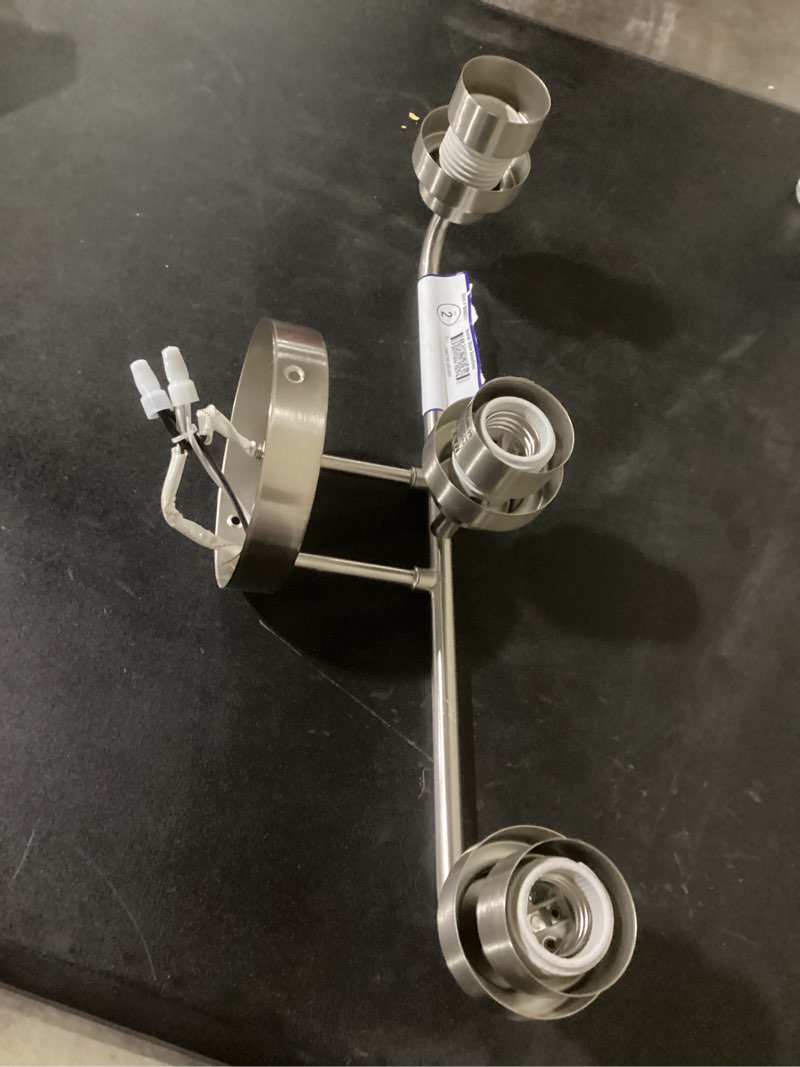 Condition photo showing As Is for Style-Selections-SS-3-LT-NICKEL-MBAR-FITTER