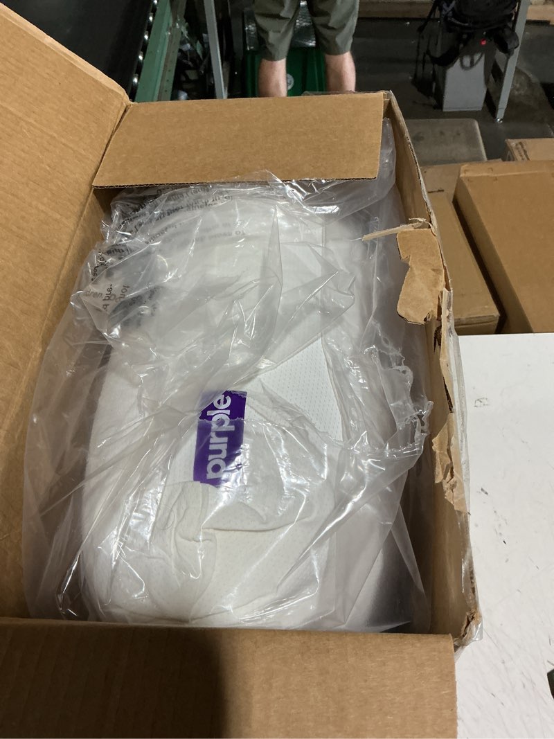 Condition photo showing Good Condition for purple harmony pillow – talalay latex foam cooling pillow for combo or side sleepers, 360º hex gelflex grid for no-pressure support and luxurious weightless feel - standard, medium feel, tall height standard – tall