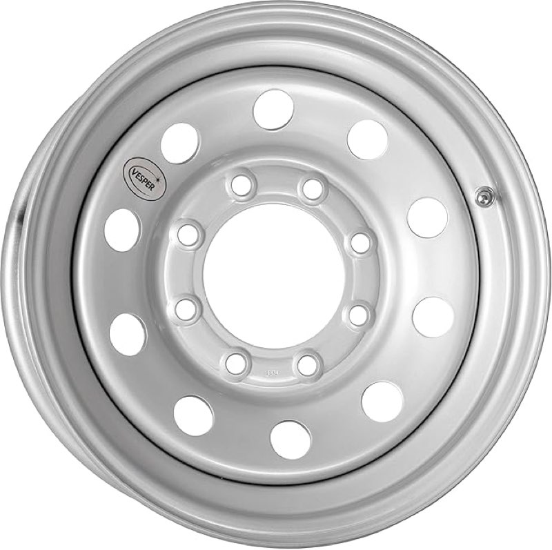 Vesper Series Steel Trailer Wheel - MAXION 17 8x6.5 4.882 0OS 3860LCC