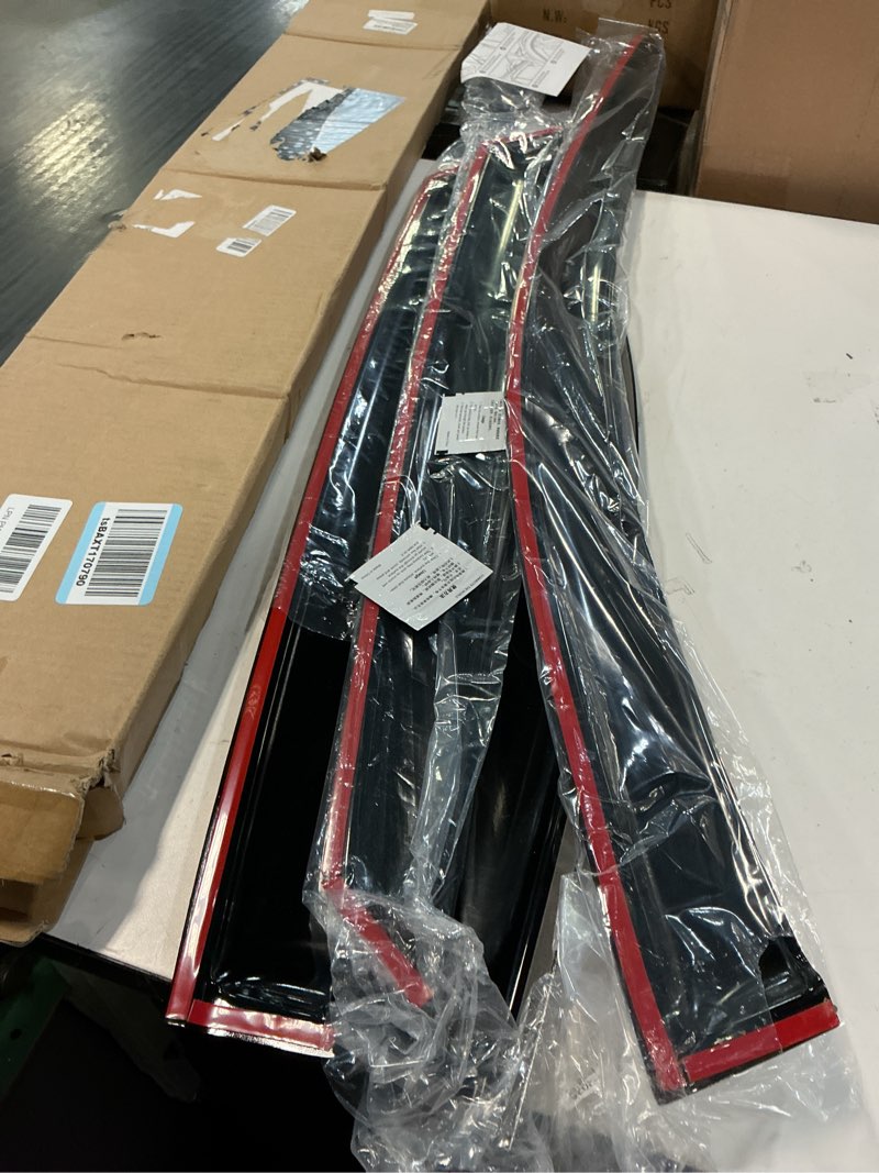 Condition photo showing Good Condition for canvcle elantra rain guards - window visors for hyundai elantra 2021-2025 2026, outside-mount tape-on side window wind deflectors for elantra accessories, vent visors shades rainproof 4pcs