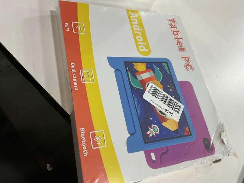 Condition photo showing New/Like New for 2026 Upgraded Android 15 Tablet, 10inch Kids Tablet, Octa-core CPU, 10GB+64GB+1TB Expand Tablets for Kids with Kids Space, Parental Control, 6000mAh Big Battery,Touchscreen Tableta,Pink