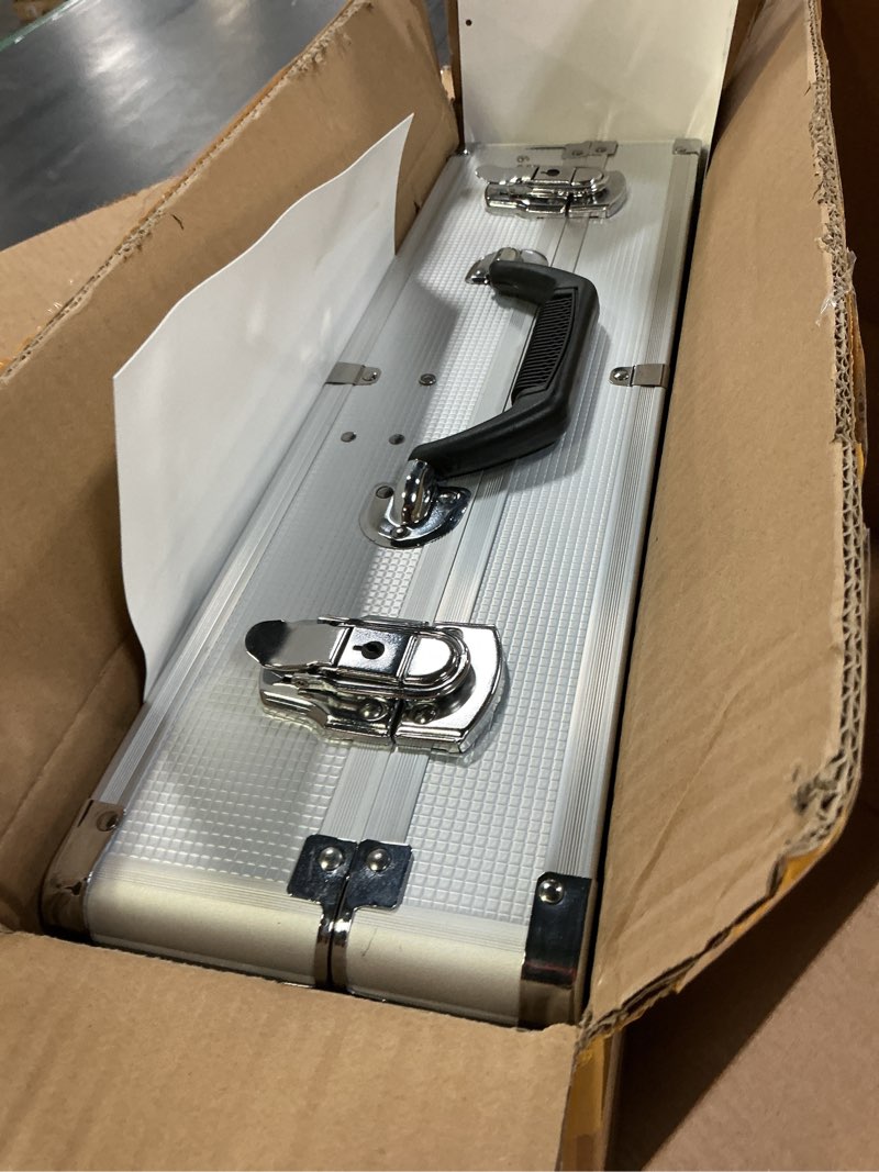Condition photo showing Good Condition for exmax exd-c32 aluminium alloy charge case base storage box case charging station for exmax voice transmission system ex-100 atg-100t exd-101 exd-6824 exd-6688 ex-624 ex-200(32 mini usb slots)