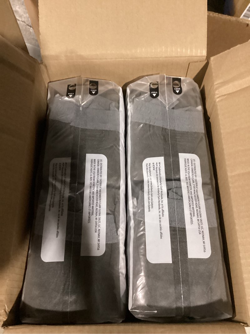 Condition photo showing New/Like New for Depend Real Fit Incontinence Underwear for Men, Disposable, Maximum Absorbency, Small/Medium, Black, 56 Count (2 Packs of 28), Packaging May Vary Small/Medium (Black) 56