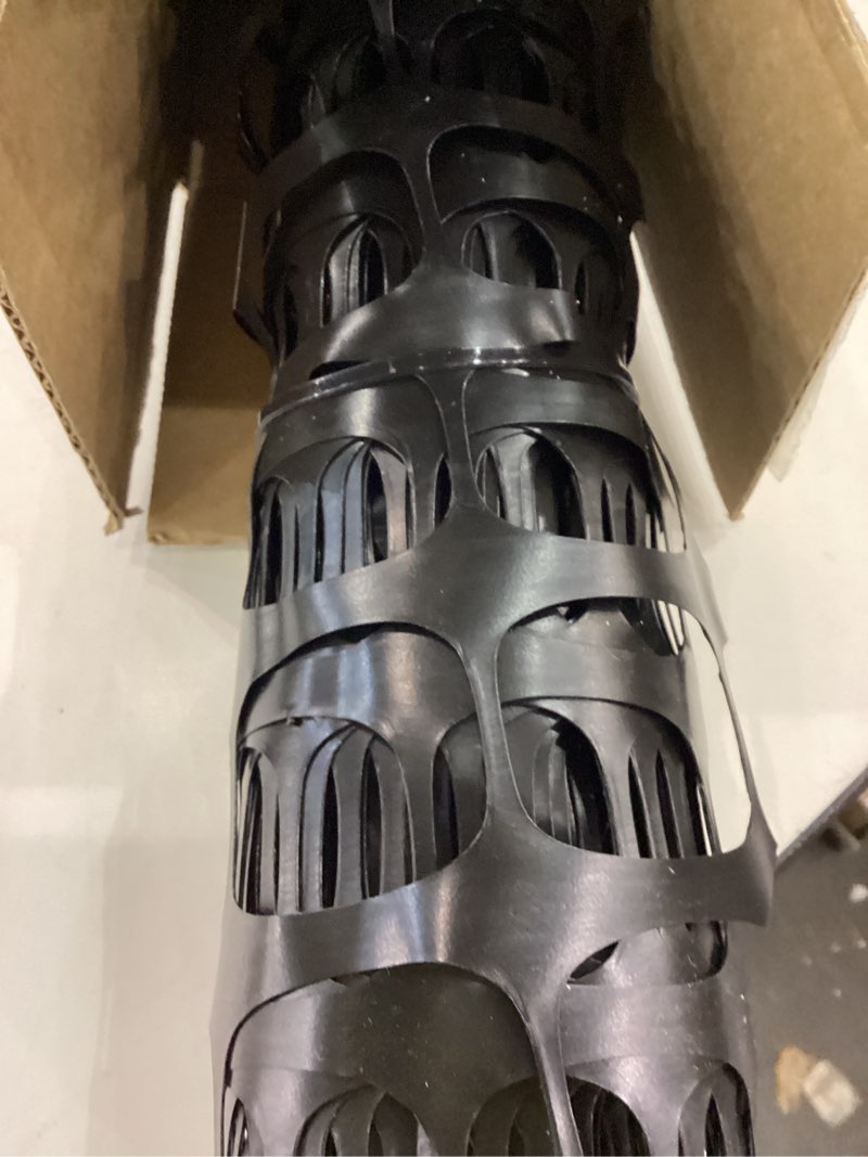 Condition photo showing Good Condition for black temporary plastic barrier fencing