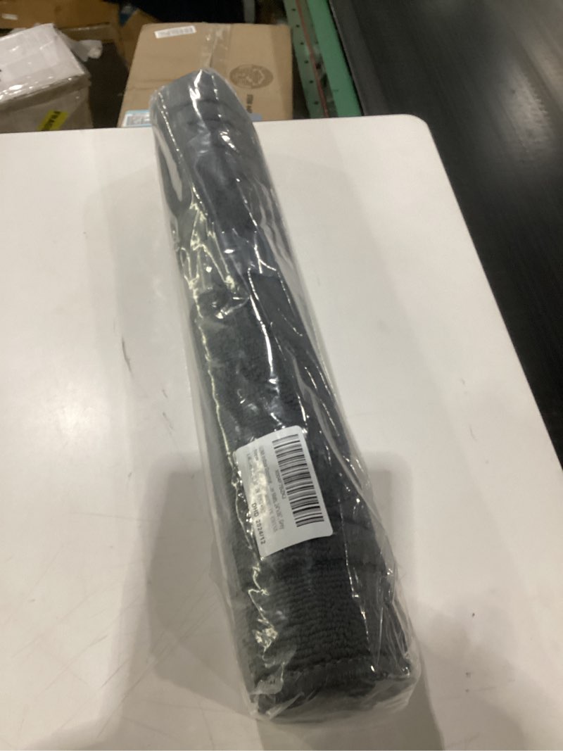 Condition photo showing New/Like New for LUMI Door Mat Indoor Entrance 24"x36", Front Welcome Mat with Non-Slip Rubber Backing, Low Profile Dirt Trapper Inside Doormat for Entrance, Garage, Patio, Grey Geom-grey 24"x36"