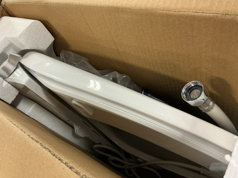 Condition photo showing Good Condition for bio bidet bb550 heated bidet seat with warm water wash & air dryer, night light, low profile design, elongated bidet + air dryer