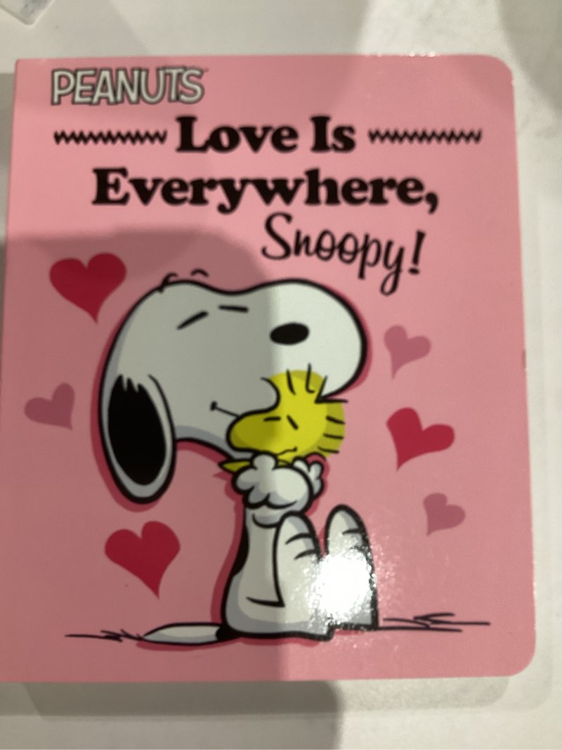 Condition photo showing Good Condition for Love Is Everywhere, Snoopy! (Peanuts)
