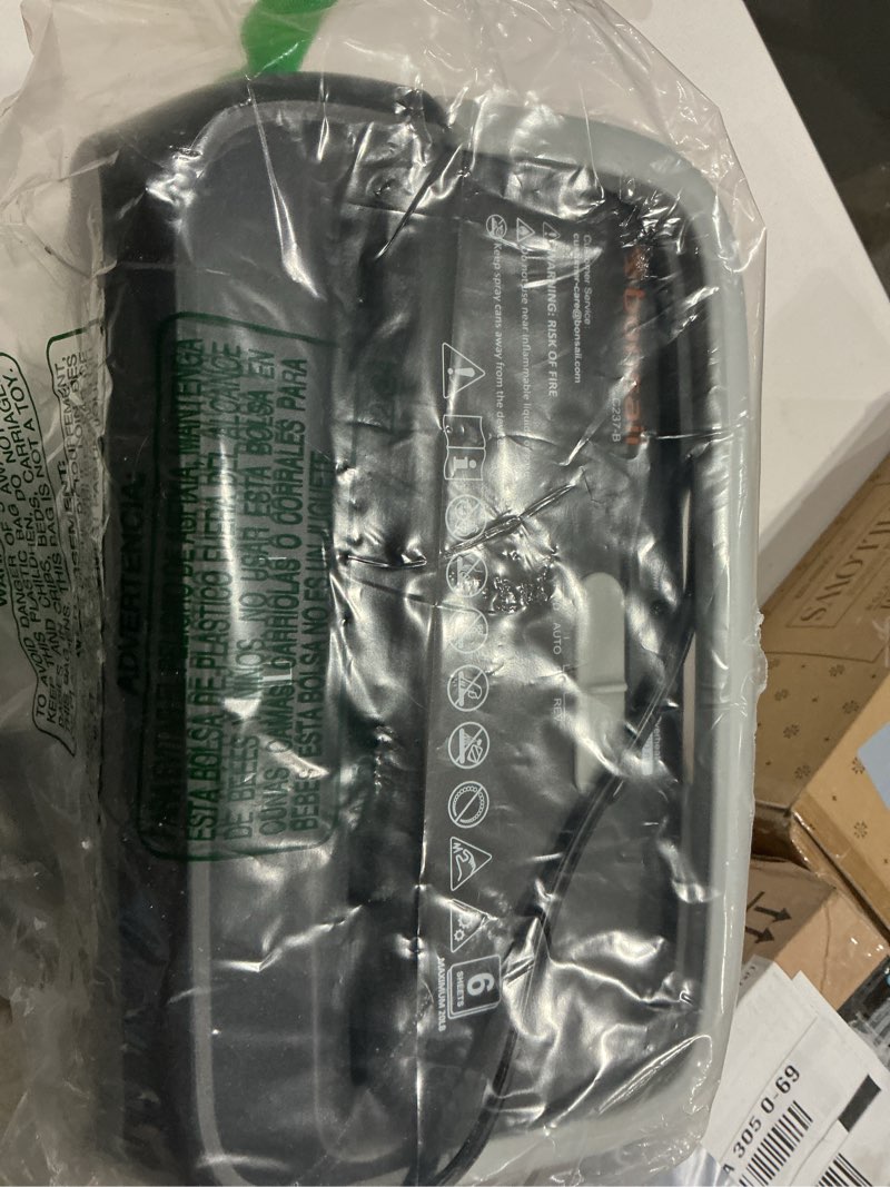 Condition photo showing Good Condition for Bonsaii Paper Shredder for Home Use, 3.4 Gal Wastebasket, 6 Sheet Crosscut Paper Credit Cards, Staples, and Clips Shredder for Home Office Use, Portable Handle Design (C237-B New Version) Black 5x14mm Particlecut