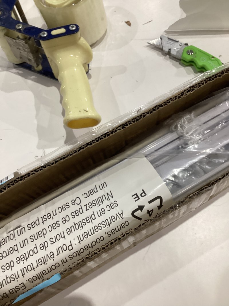 Condition photo showing Good Condition for LazBlinds No Tools No Drill TDBU Cordless Roman Shades for Window, Thermal Insulated UV Blocking, 100% Blackout Fabric Blinds for Bedroom & Living Room, 27" W x 64" H, Blackout - Beige Blackout - Beige 27"W x 64"H