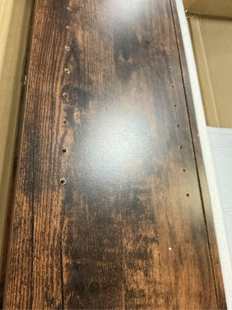 Condition photo showing New/Like New for furinno fulda book shelf, 2-tier narrow bookshelf, bookcase with 8-in width storage shelf, 9.3 x 7.9 x 21.2, for living room, bedroom, home office, amber pine amber pine 2-tier, 8-inch width
