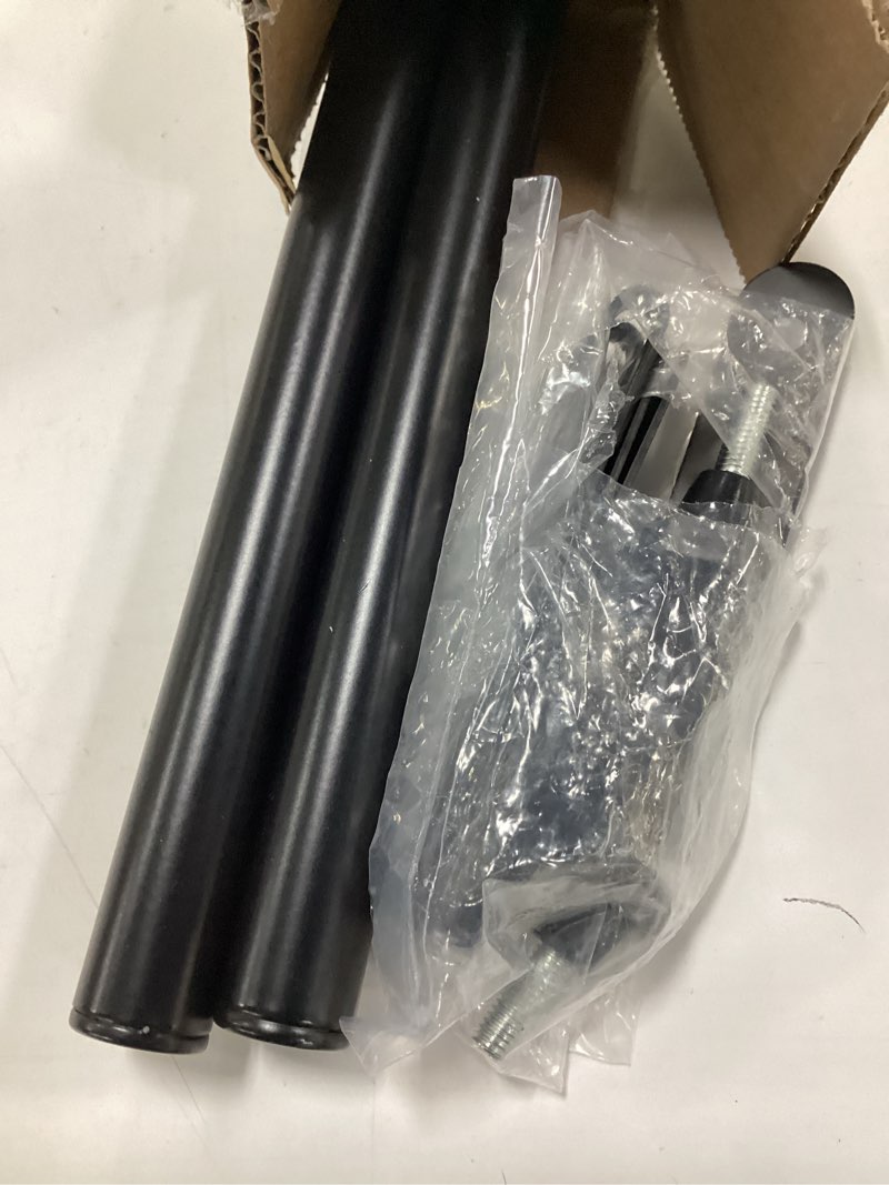 Condition photo showing Good Condition for 2 pack wire shelving garment hanger bar wire shelving accessories industrial closet clothes rods for home retail store(black,36 inch) 36 inch black