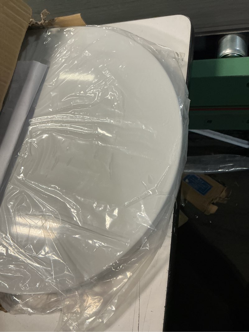 Condition photo showing Good Condition for D-Neo Elongated Closed-Front Toilet Seat with Soft Close White